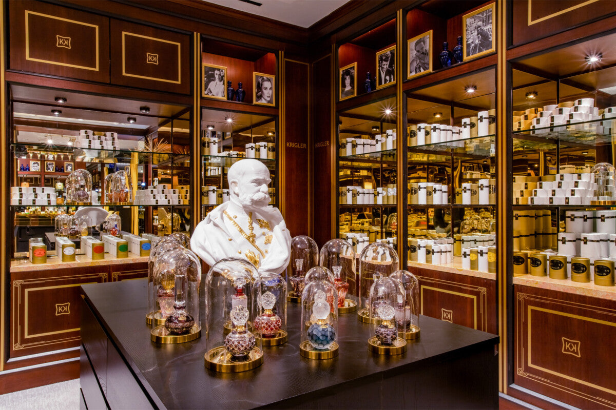 Luxury custom fragrance house, perfume section